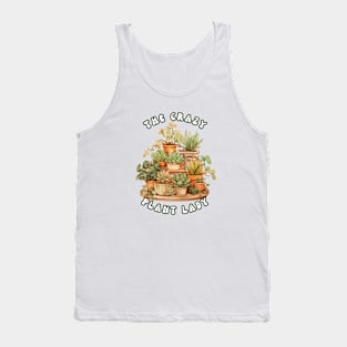 The Crazy Plant Lady T-Shirt | Earthy Boho Succulent Tank Top